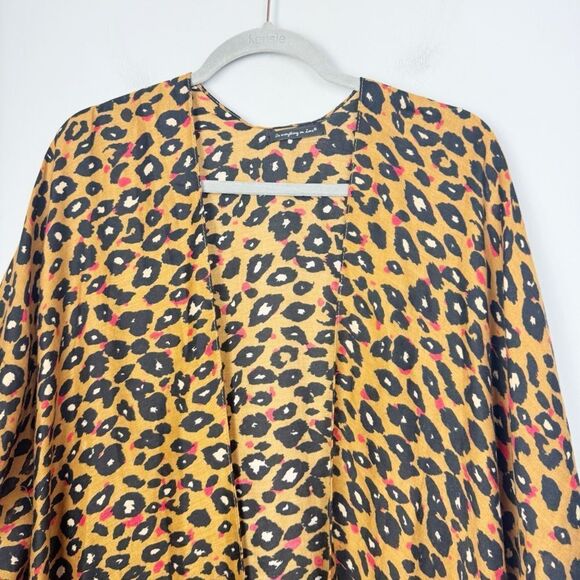 DO EVERYTHING IN LOVE | Leopard Animal Print Kimomo Women’s One Size Fits Most - Picture 3 of 7